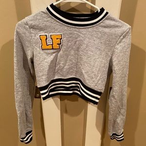 LF cropped sweatshirt